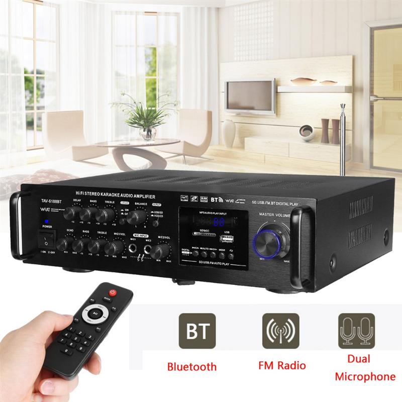 Home Cinema Yamaha - 220-240V 2000W 무선 디지털 오디오 앰프