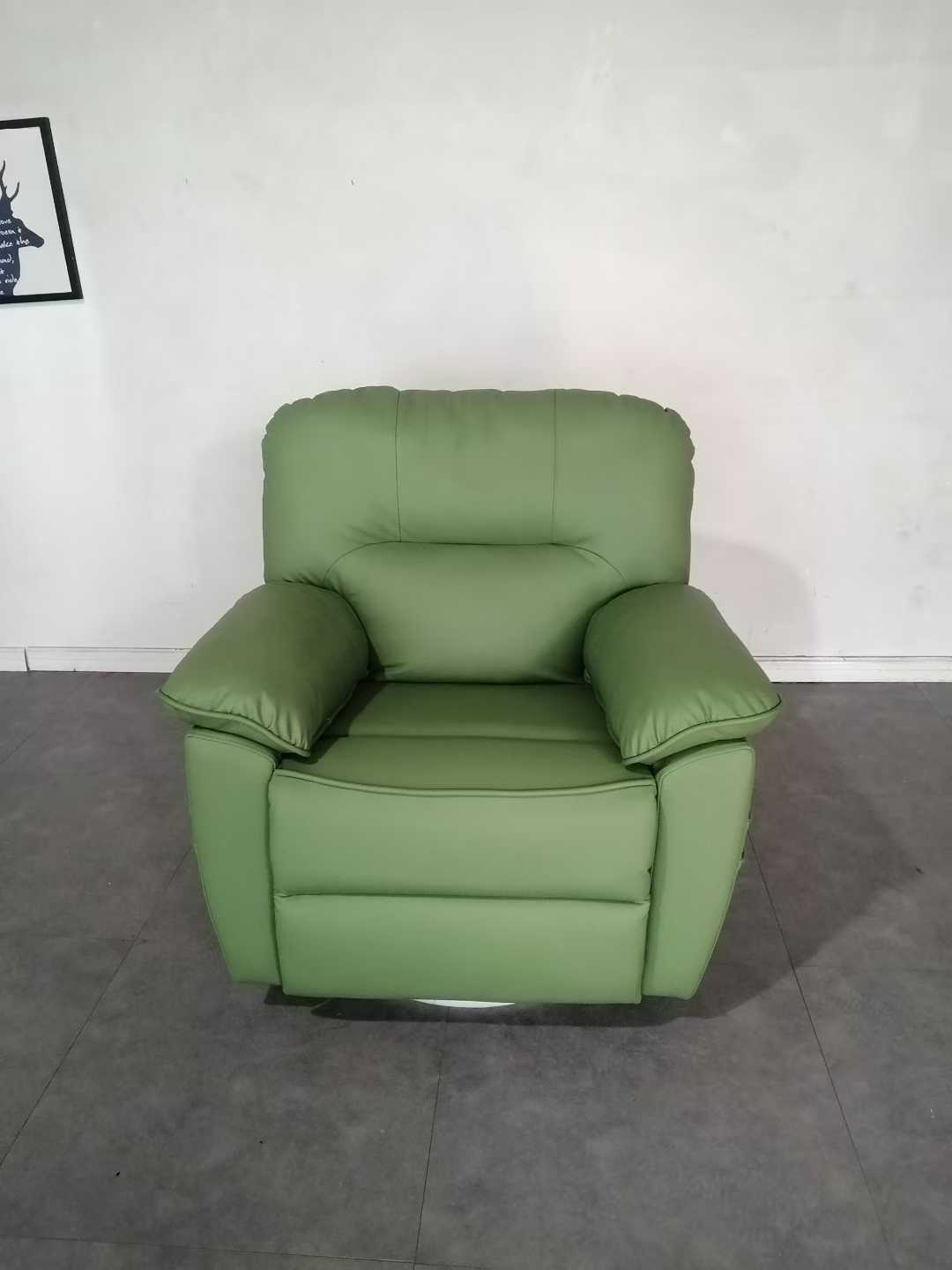 Home Cinema Chairs - 합성 가죽 금속 프레임 모던 시네마