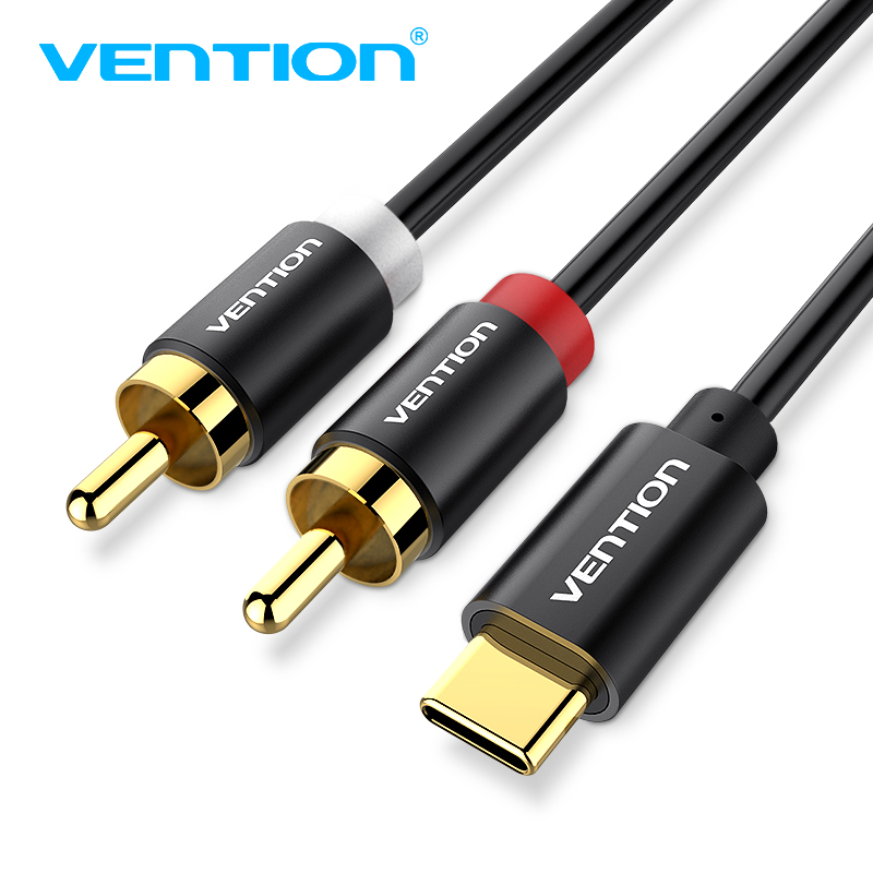 Home Cinema Tv - USB C RCA 오디오 케이블 유형-C