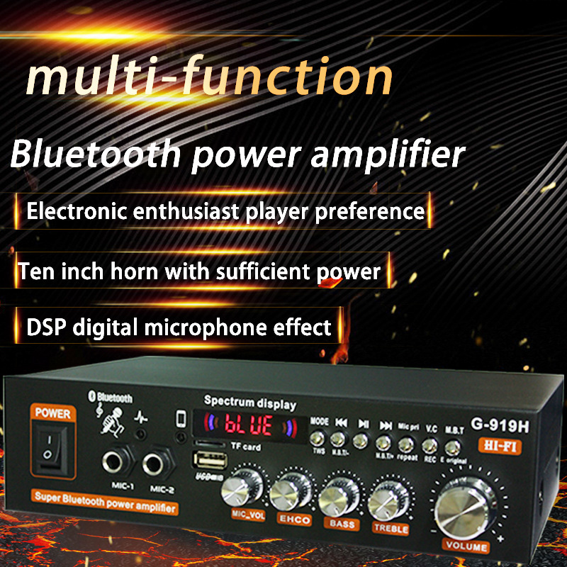 G-919H 1000W 가정용 전력 증폭기 오디오 Bl - Home Cinema Audio System 리뷰 및 가격