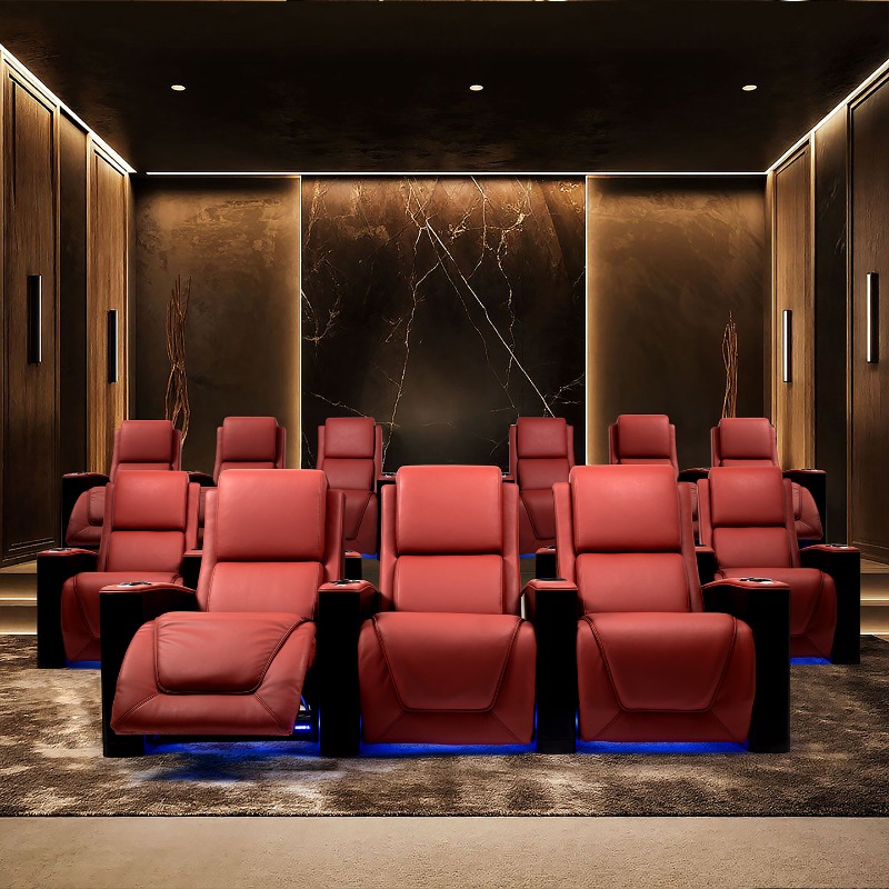 개인 홈시어터, 오디오 및 비디오룸, 전동 소파, 3인 - Home Cinema Chairs 리뷰 및 가격