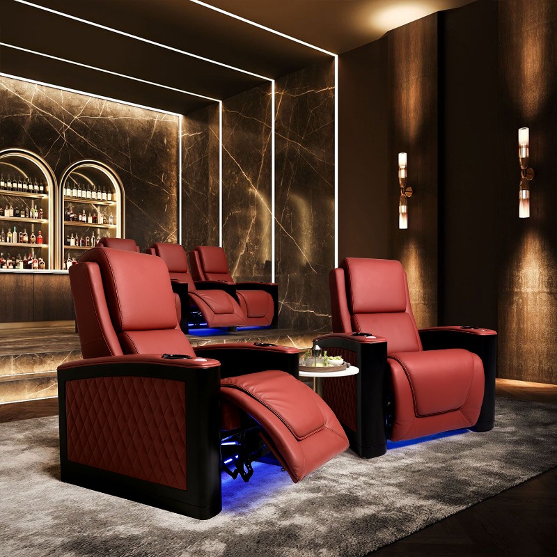 개인 홈시어터, 오디오 및 비디오룸, 전동 소파, 3인 - Home Cinema Chairs 리뷰 및 가격