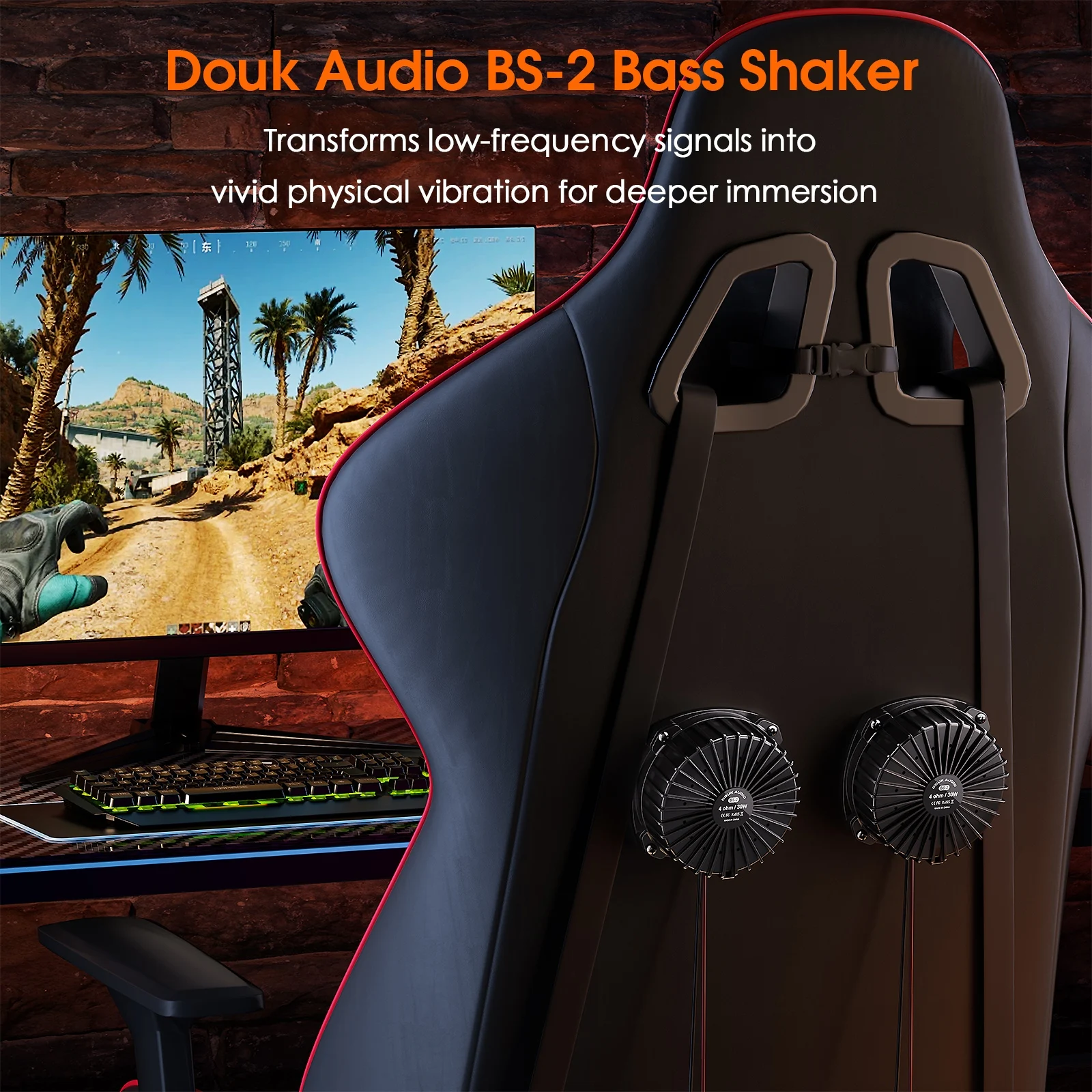 Douk Audio BS-2 30W 4Ω 게임용 의자용 - Home Cinema Chairs 리뷰 및 가격