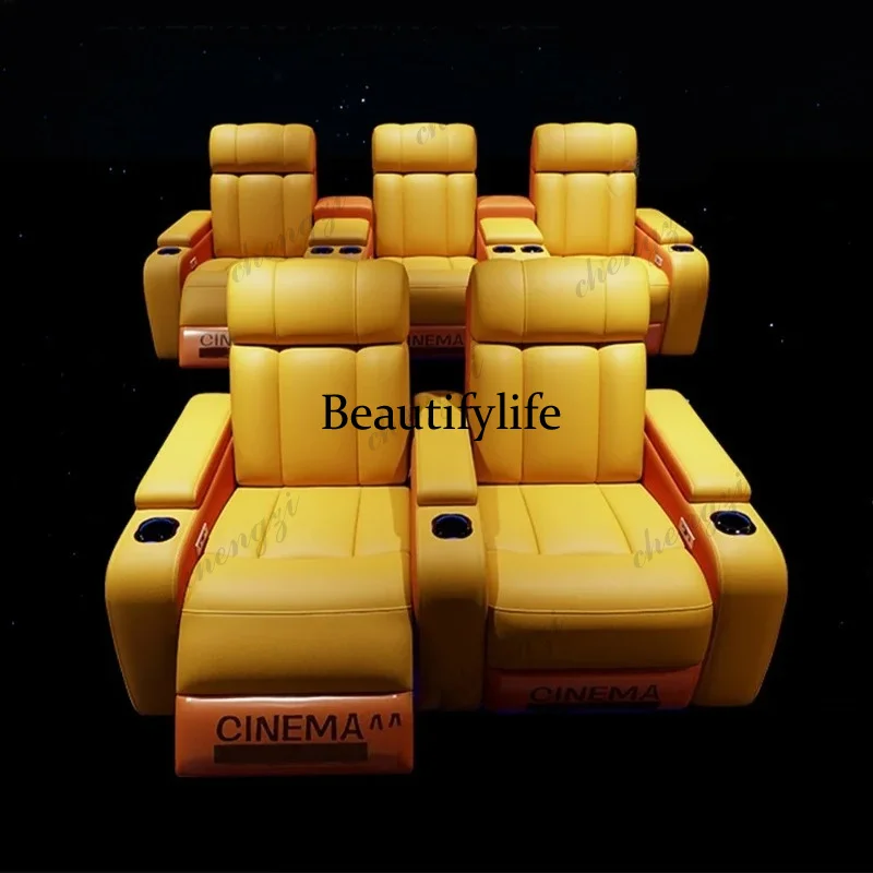 G153 고급 천연 가죽 전동 리클라이너 시네마 의자  - Home Cinema Chairs 리뷰 및 가격