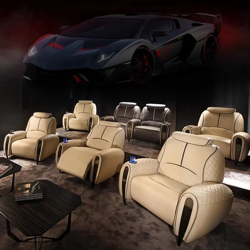 새로운 빌라 홈 시어터 소파 개인 영화관 시청각실 영화 - Home Cinema Chairs 리뷰 및 가격