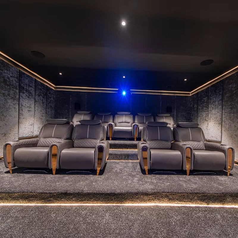 새로운 빌라 홈 시어터 소파 개인 영화관 시청각실 영화 - Home Cinema Chairs 리뷰 및 가격