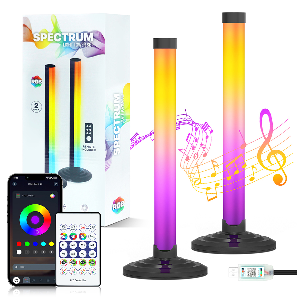 5V 스마트 LED 코너 플로어 램프 RGB 음악 동기 - Home Cinema Tv 리뷰 및 가격