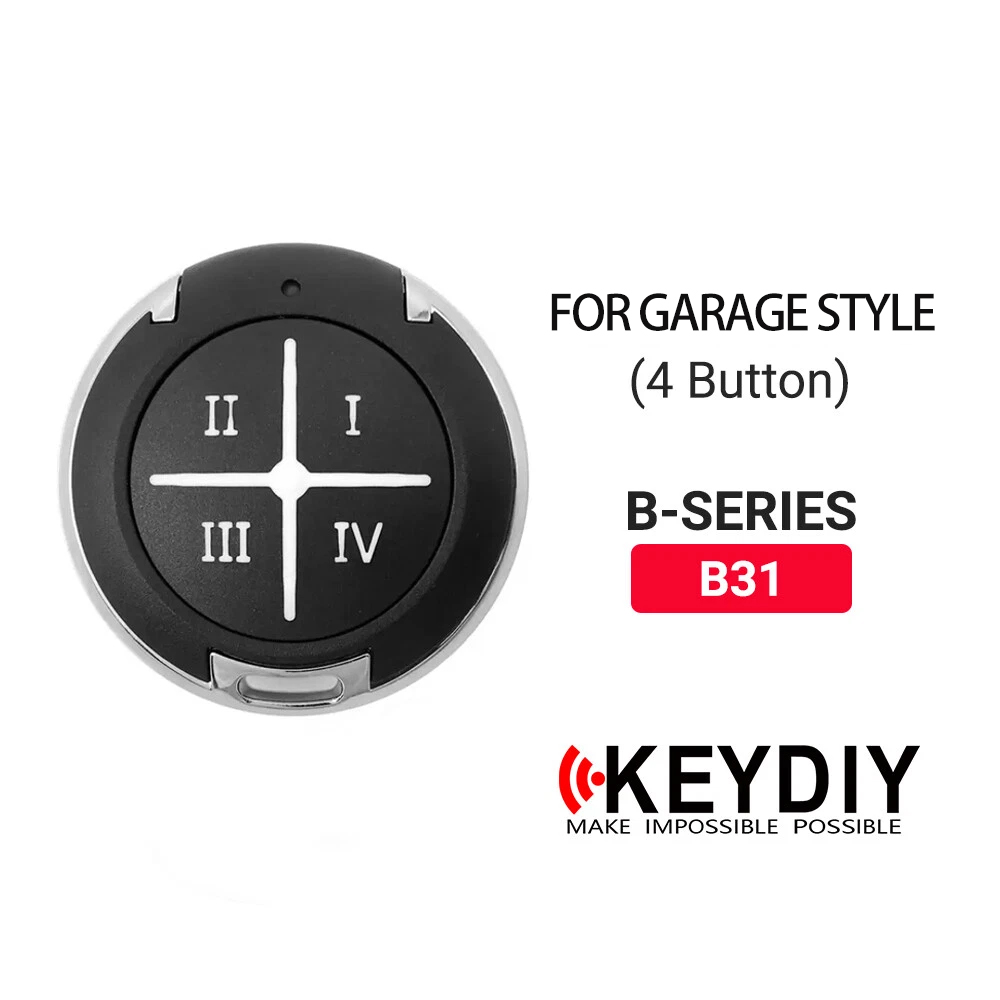 1개 KEYDIY KD B31 차고 문 리모컨 4버튼  - Universal Remote Control 리뷰 및 가격