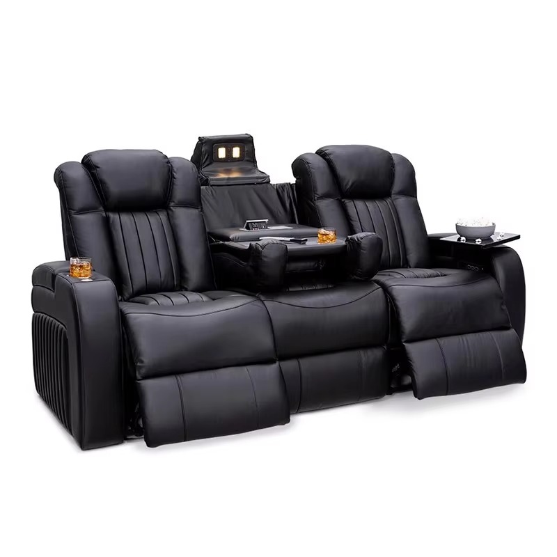가죽 리클라이너 소파 세트, 전동 리클라이너 홈시어터  - Home Cinema Chairs 리뷰 및 가격