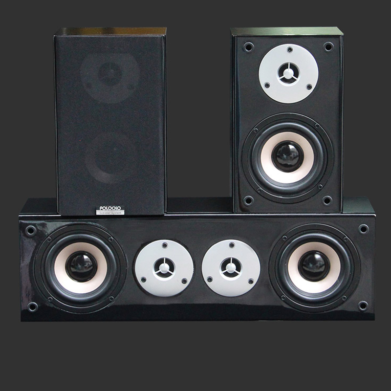 100W 4 인치 고출력 벽걸이 후면 센터 서라운드 스 - Home Cinema Audio System 리뷰 및 가격