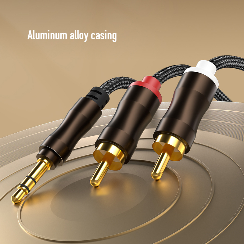 RCA-3.5mm 잭 AUX 오디오 케이블 HiFi 스 - Home Cinema Tv 리뷰 및 가격