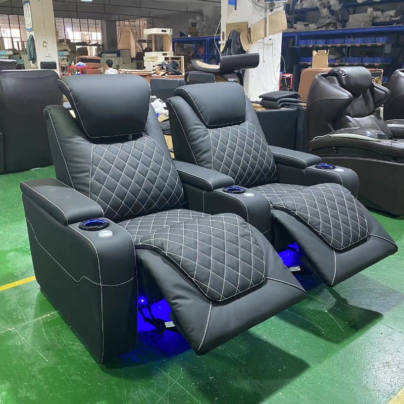 홈 디자인 빌라 영화관 좌석 극장 가구 천연 가죽 다이 - Home Cinema Chairs 리뷰 및 가격